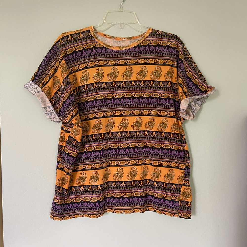 Vintage tribal print tee